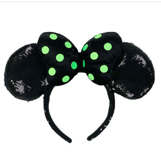 NEW GREEN POLKA DOT HB
